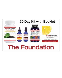Foundation Kit : 30 Day Program for Building Healthy Gut, Vitality & Immunity 
